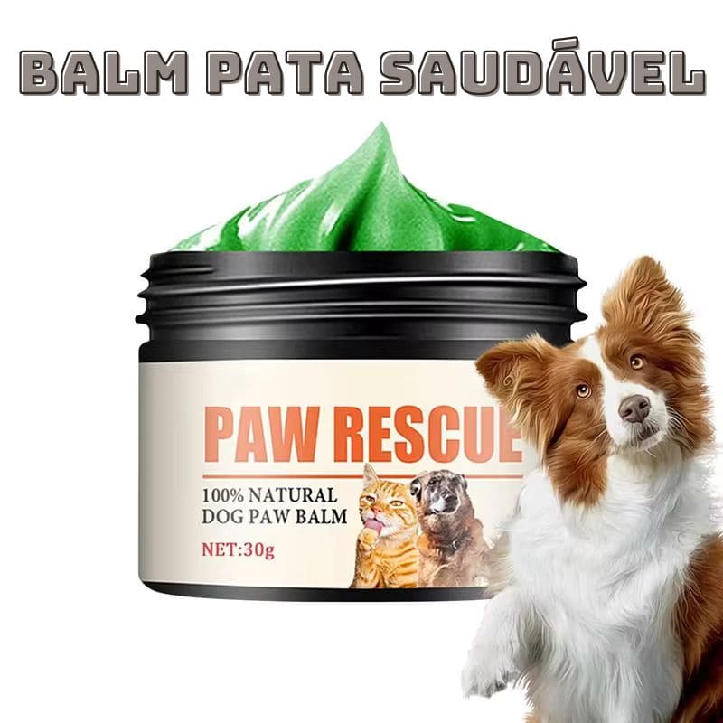 Balm Pata Saudável (Paw Rescue) - Hidratação e proteção para patas de Cães e Gatos