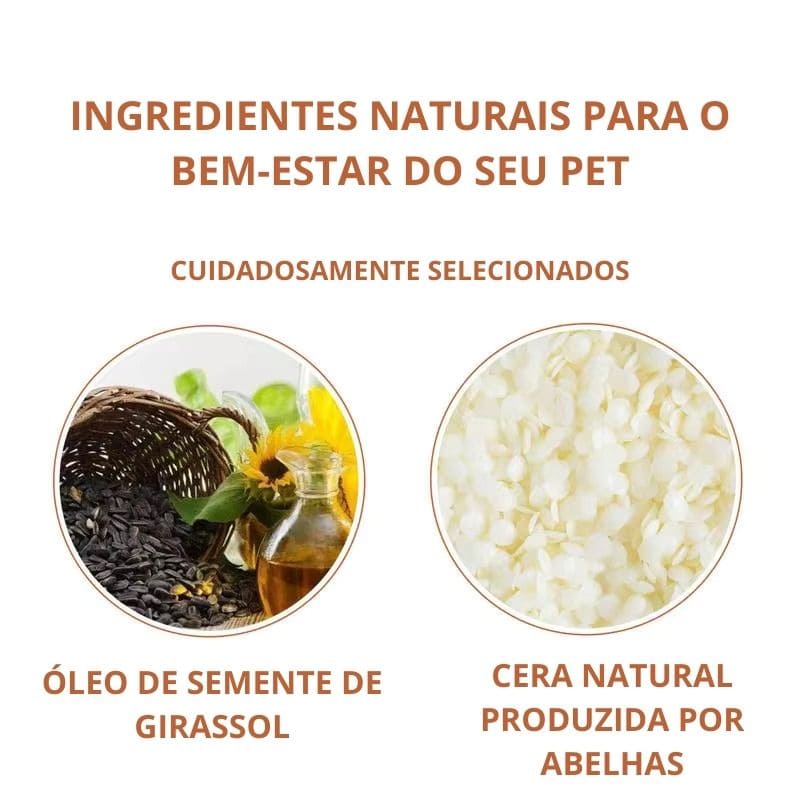 Balm Pata Saudável (Paw Rescue) - Hidratação e proteção para patas de Cães e Gatos