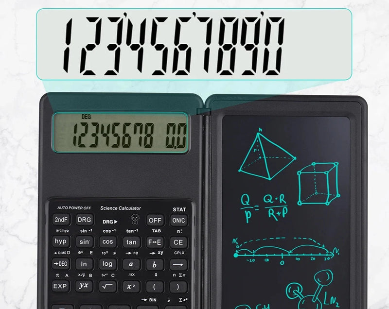 CALCULADORA CIENTÍFICA COM BLOCO PARA ANOTAÇÕES - CALCNOTE PRO