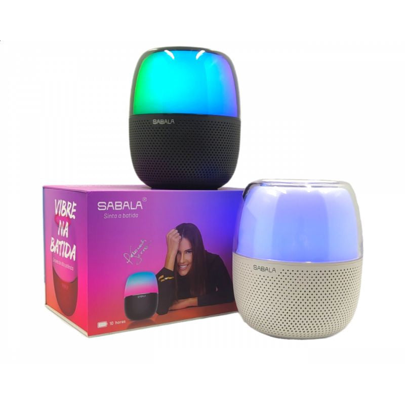 Caixa de Som Bluetooth com Led Sabala Dr-102 + Frete Grátis + Envio Imediato + Brinde